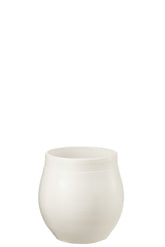 Bloempot Gio Wit M - (34054)